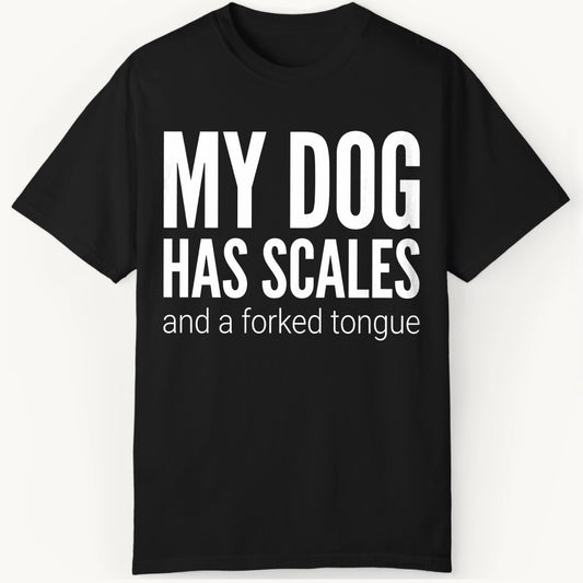 Dog Has Scales