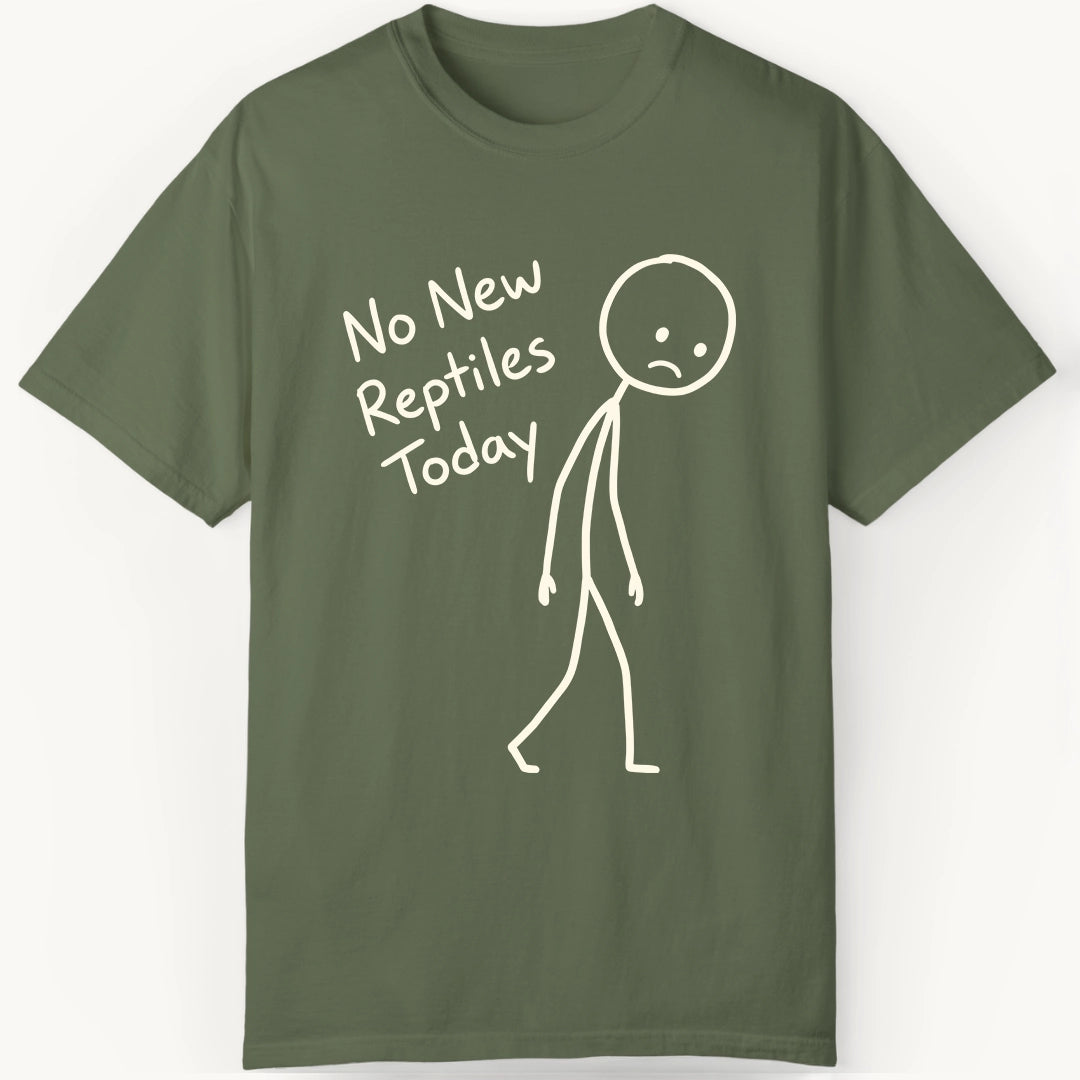 No Reptiles Today